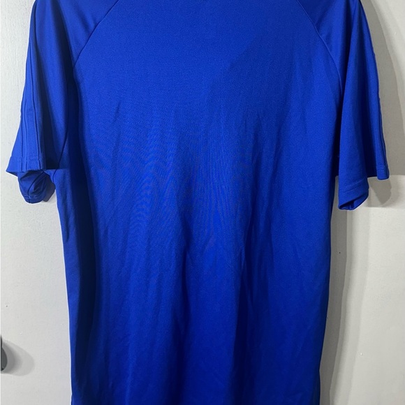 Adidas STARS Soccer Team Polo Shirt Men Large Sport Blue Performance Blokecore - Picture 2 of 4